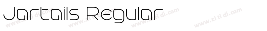 Jartails Regular字体转换 Jartails Regular字体转换